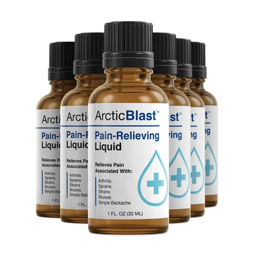 6 bottles of Arctic Blast.
